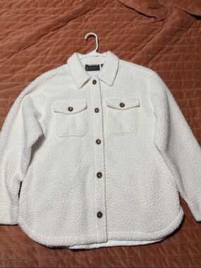 Free Country Cream Sherpa Jacket -Shirt Shaket